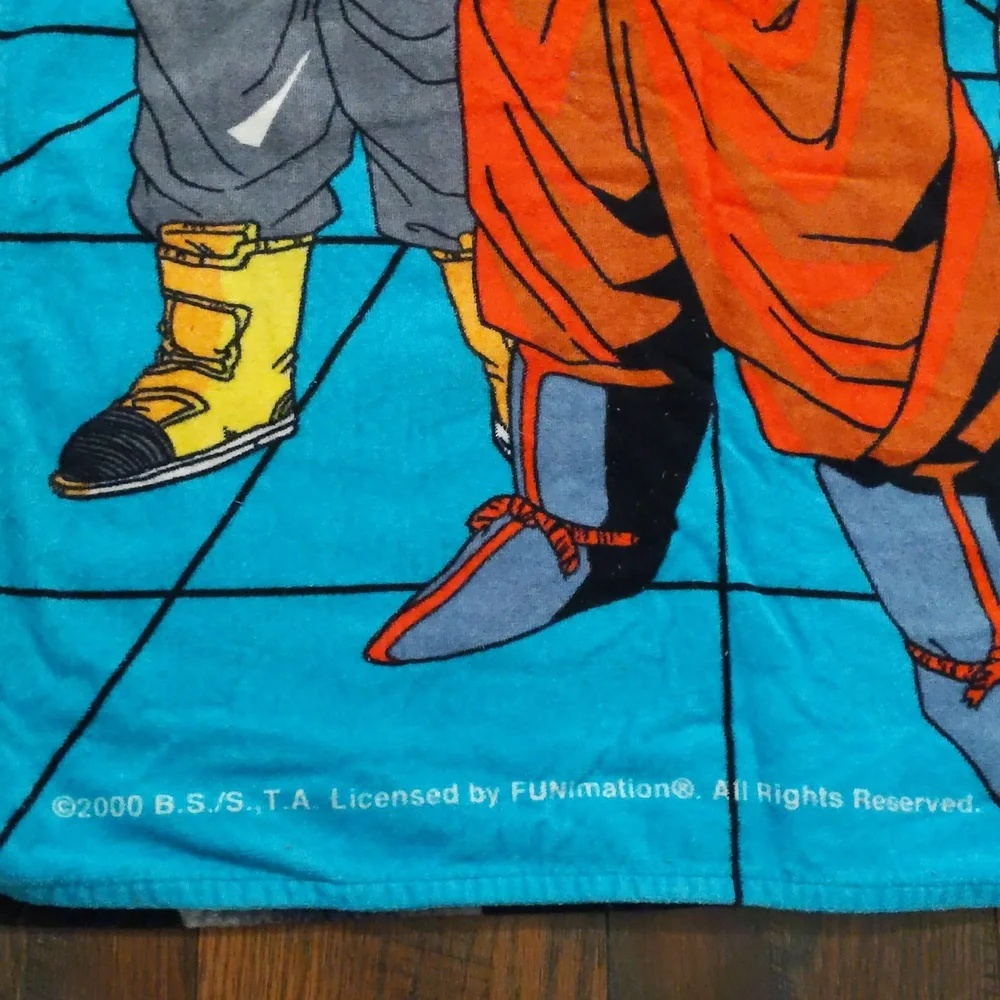 Vintage Dragon Ball Z beach towel